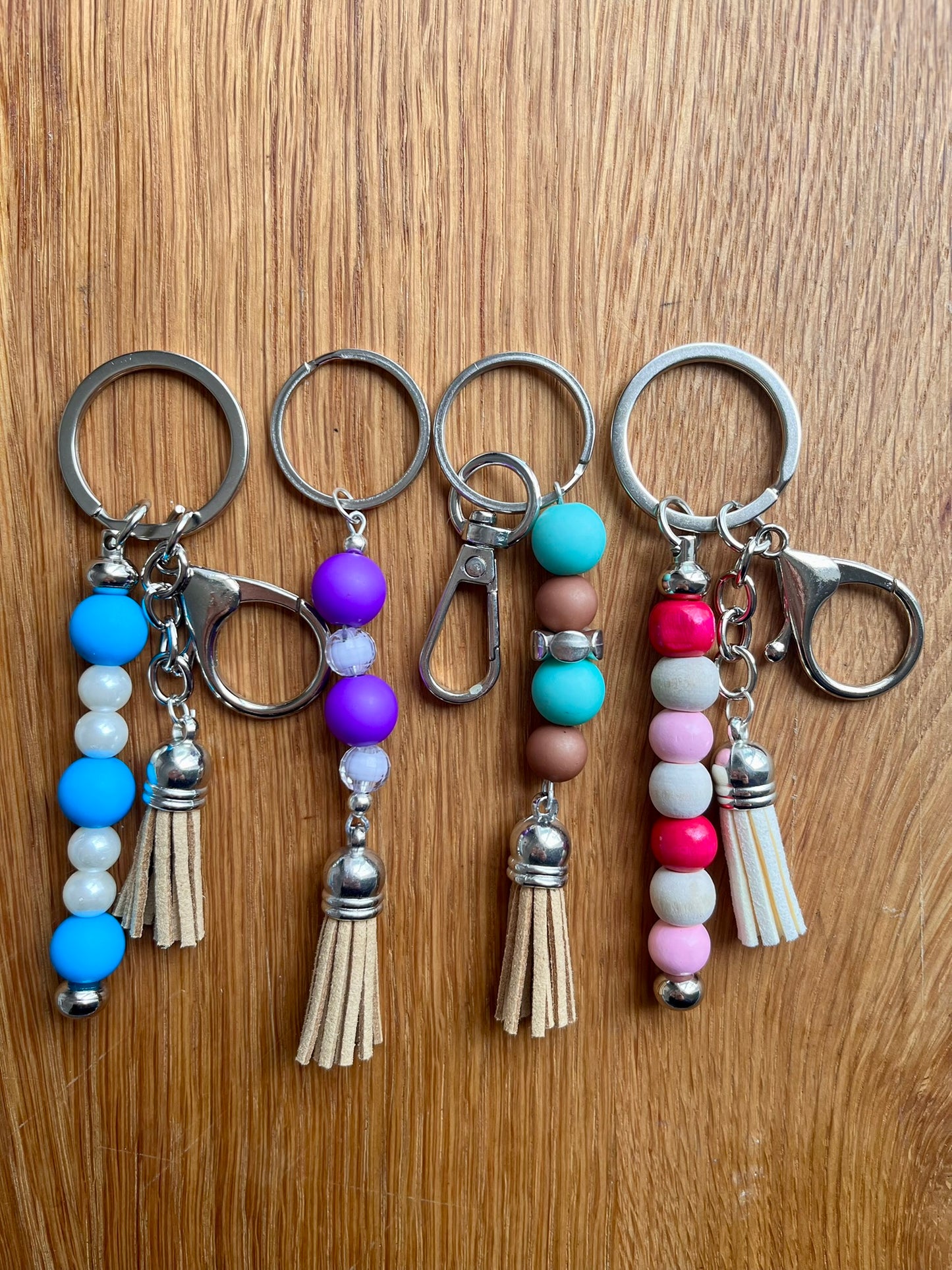 Handmade Bead Keychain
